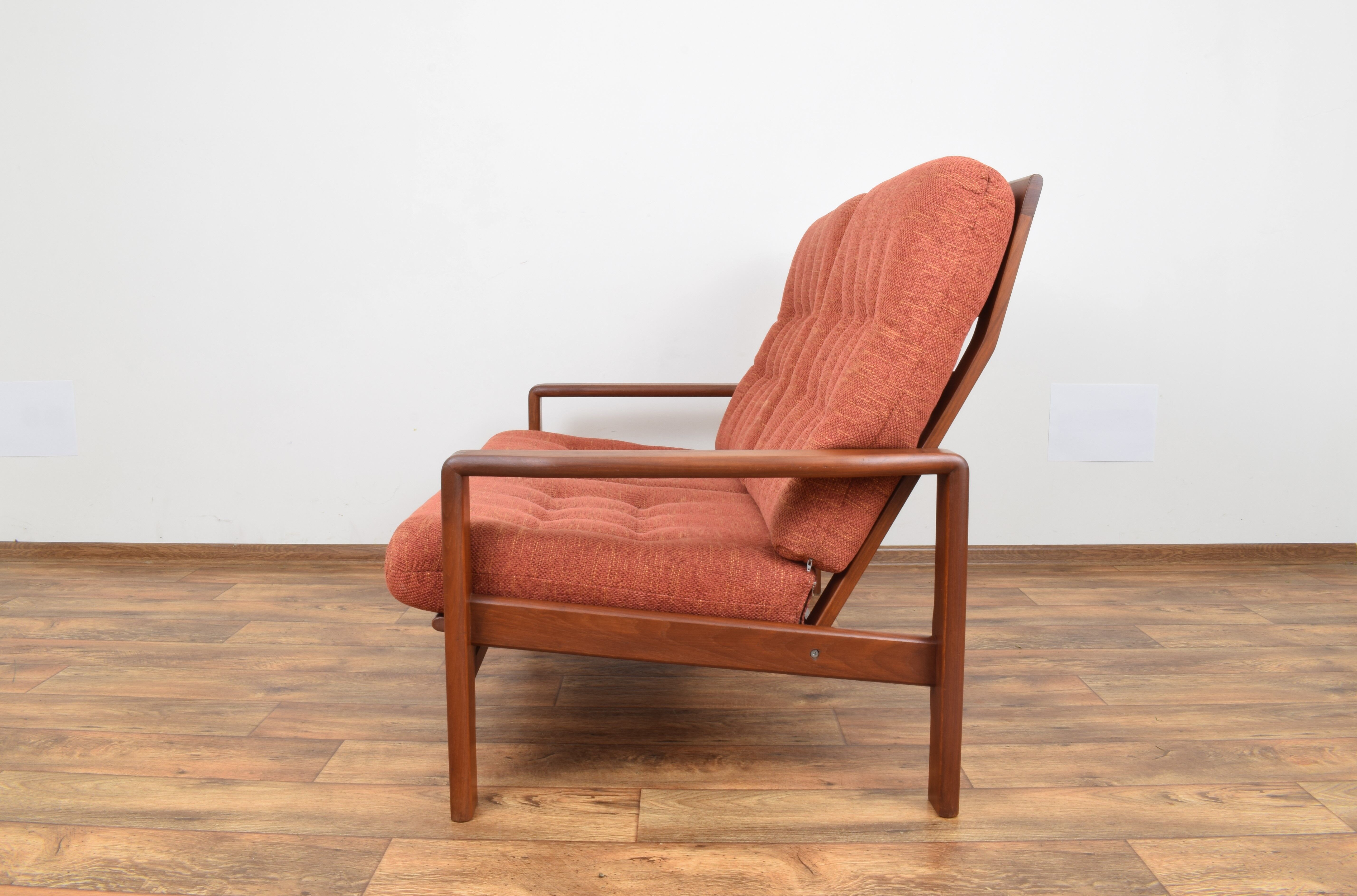 Mid-century Danish teak sofa, 1960s