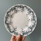 Set of 7 flat plates Terre de Fer St Amand and Hamage “Byzantine”