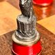 Table game chess vintage Napoleonic pawns metal