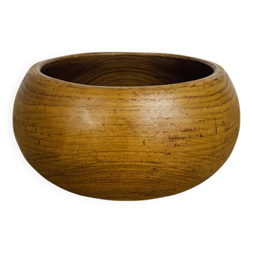 Scandinavian teak catchall from the 1960s.
