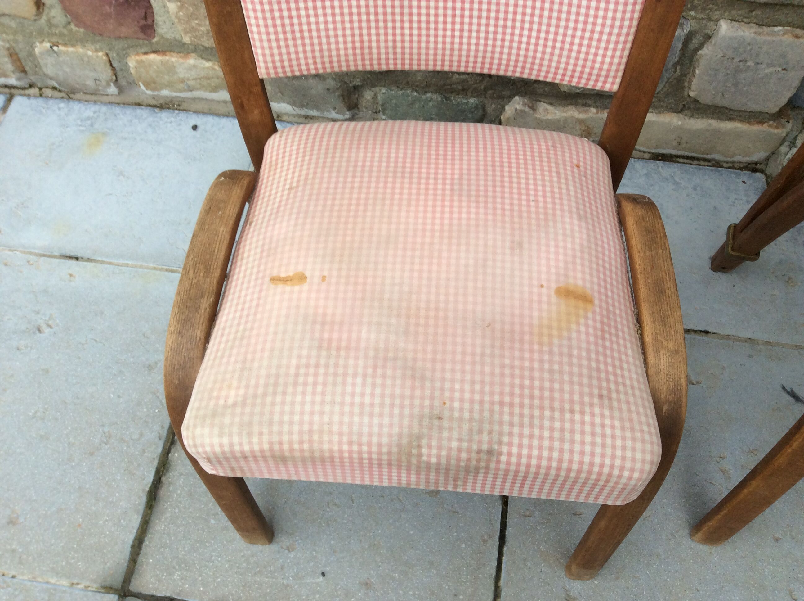 Pair of bridge chairs