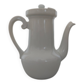 Théière, cafetière vintage en porcelaine Aluminite Frugier