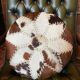 Goatskin floor cushion 1970