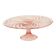 Pink Art Deco Cake Plate Pastry Dish Val Saint Lambert 34cm