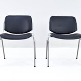 DSC 106 Italian modern chairs by Giancarlo Piretti for Castelli