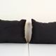 Set of two 16" x 20" ikat velvet pillow covers