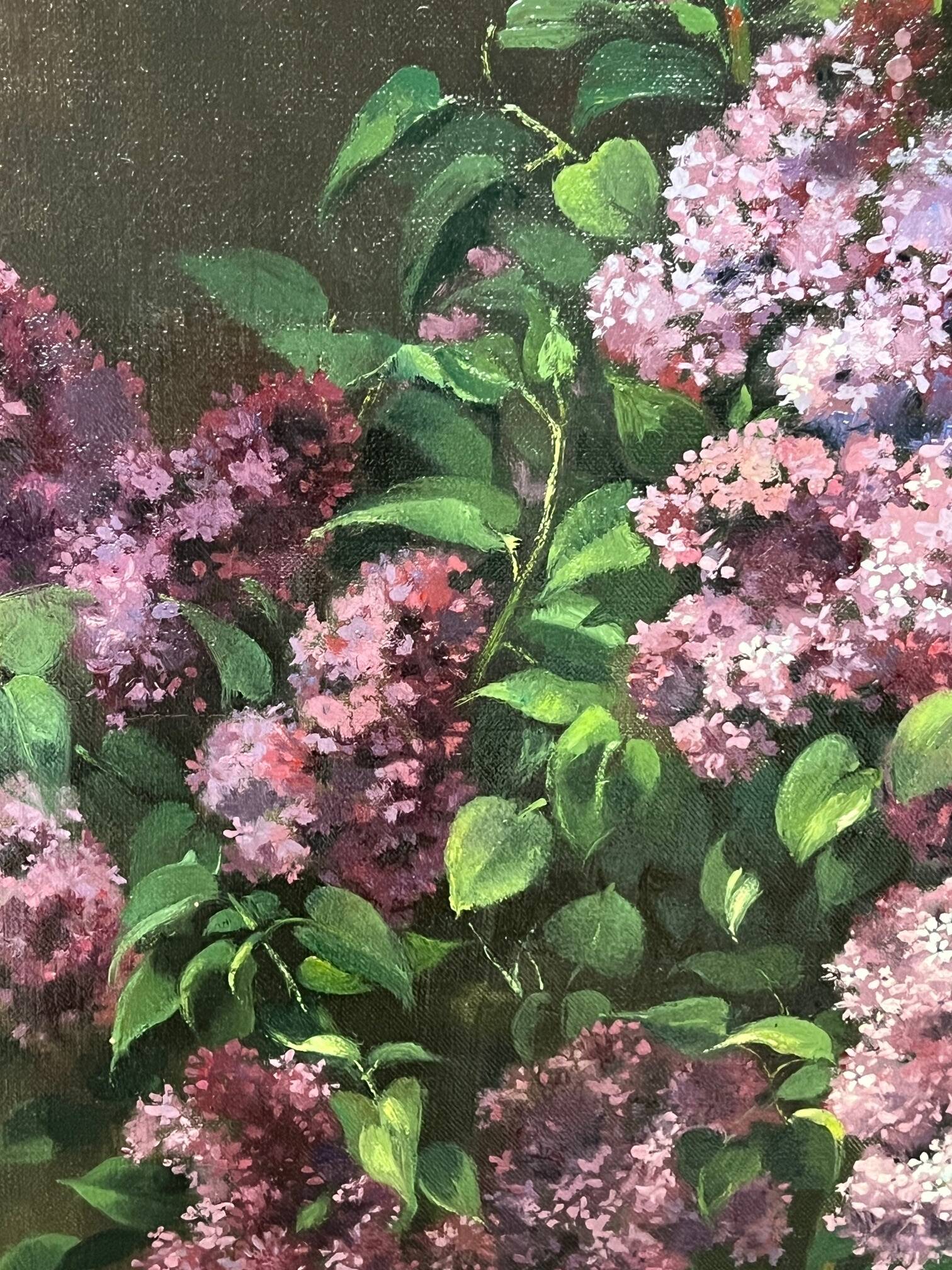 "Nature morte au lilas" Jan van Malderen