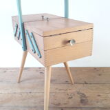 Worker tripod feet compass