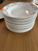Longwy service – Louis XVI style – 19 deep plates + 1 serving dish