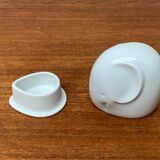 Vintage secret box elephant in German porcelain from Arzberg