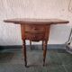 Nightstand with flaps