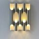 Vintage wall lamp "Fuga XL", brushed metal, Raak Netherlands 1970