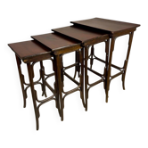 Tables gigognes Thonet n°10 Art Nouveau 1900