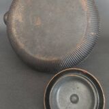 Vintage black cast iron teapot 800 ml