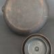 Vintage black cast iron teapot 800 ml