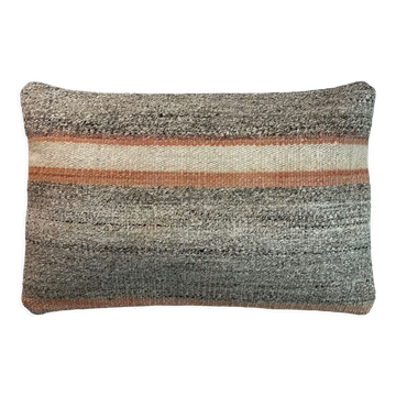 Vintage turkish handmade cushion cover , 30 x 50 cm