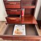 Paire de chevets mid century Roche Bobois vintage avec éclairage intégré