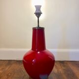 Backlit red lamp foot 1980