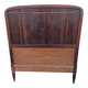 Art Deco rosewood headboard