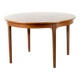 Midcentury Extending Round Teak Table and Chairs by Nathan. Vintage Modern / Danish Style / Retro.