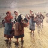 Signed painting, 20th century