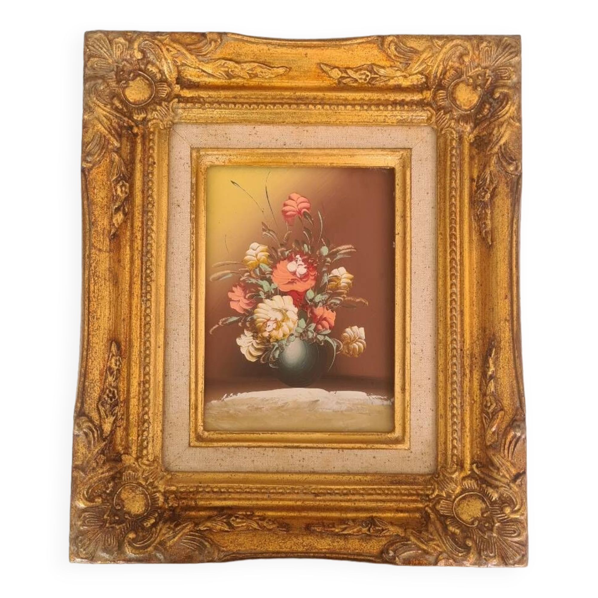 Oil painting on canvas still life