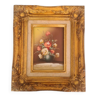 Oil painting on canvas still life