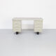 50s metal writing desk with chair for Lips