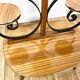 Porte-plantes formica imitation bois