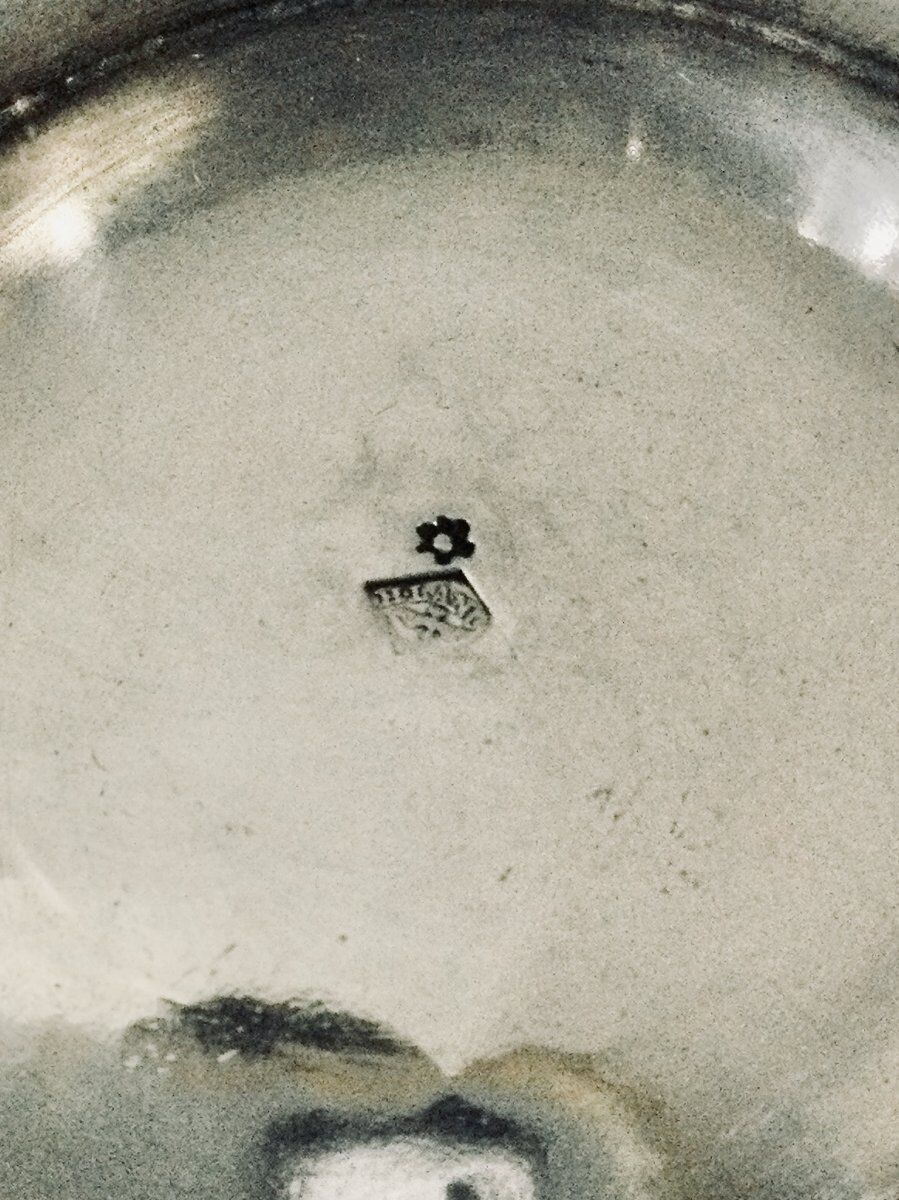 Small silver teapot