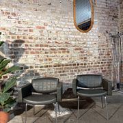 Pair of armchairs by Pierre Guariche, Meurop.