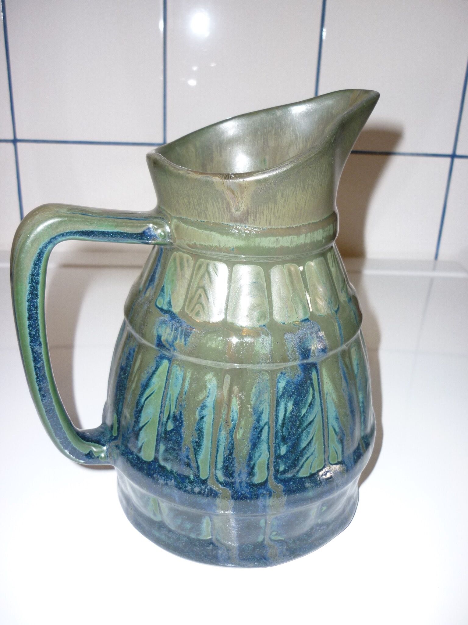 Ceramic water or wine pitcher