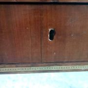 Antique writing table - sliding top - mahogany - Louis XVI