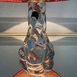 60s crystal table lamp