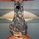 60s crystal table lamp