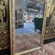 Louis Philippe period mirror in gilded stucco 100x147cm