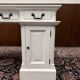 Classic English White Chesterfield Desk
