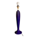 Large vintage lamp base in cobalt blue ceramic – 1960s