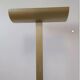 Halogen floor lamp golden matte vintage italian flos