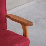 Fauteuil en chêne Guillerme et Chambron