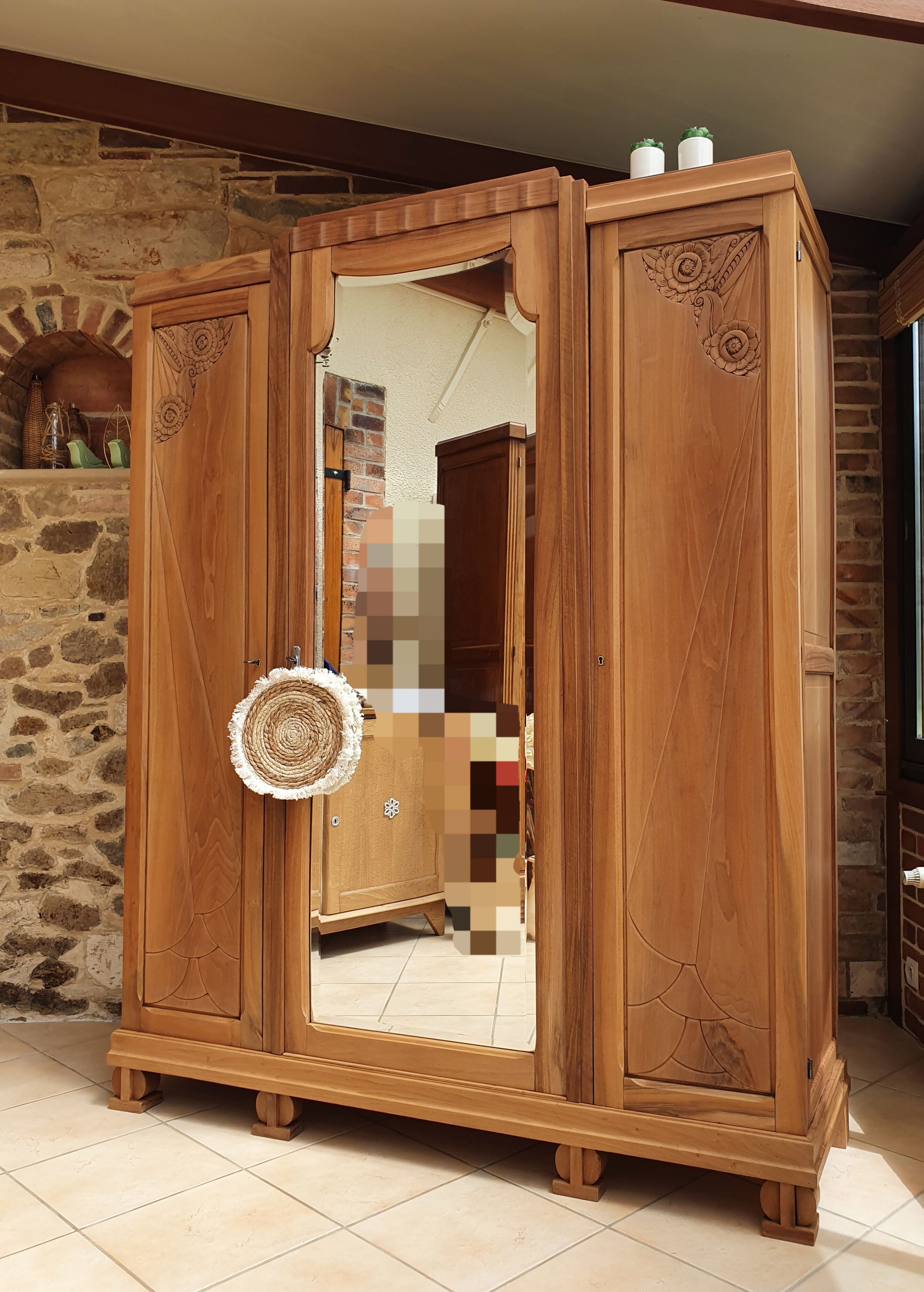 Parisian art deco wardrobe