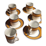 Service à café porcelaine fine