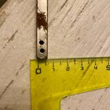 Brass door handles and plates