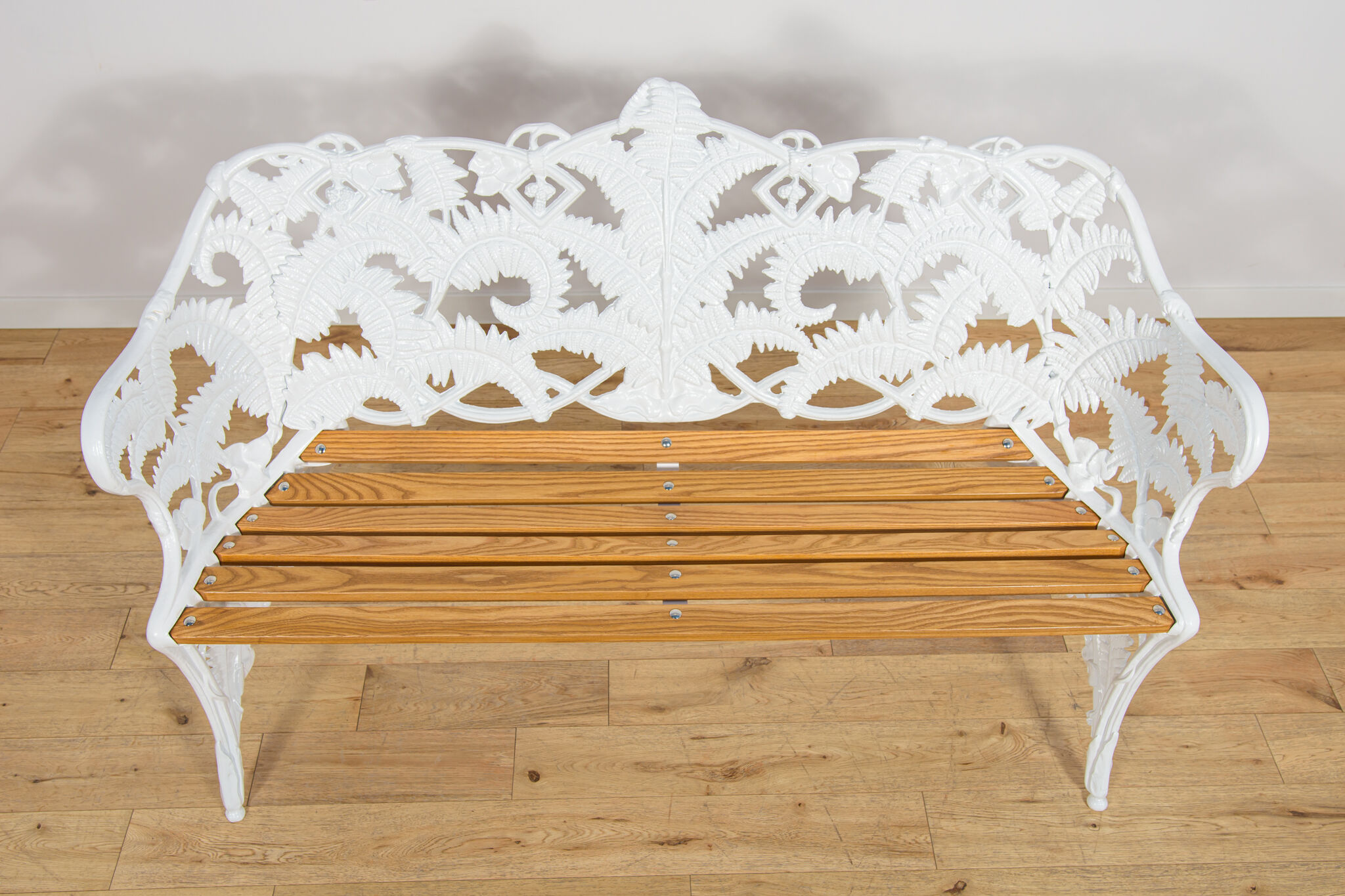Banc de jardin Coalbrookdale de style victorien, Royaume-Uni, années 1950
