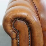 Sheepskin Leather 2.5-Seater Sofa