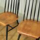 Suite de 4 chaises fanett Tapiovaara des années 50