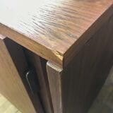 Small Sideboard in Teak by Herbert Hirche for Holzäpfel, Germany