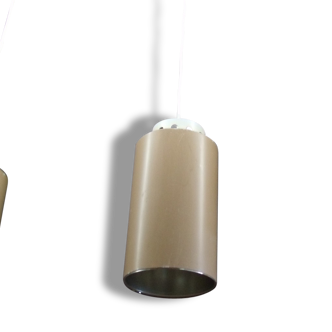 Suspension metal 1950s Golden cream and Interior