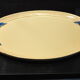 Vintage roundwood serving tray Italy