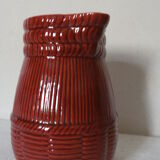 St Clement's pitcher burgundy